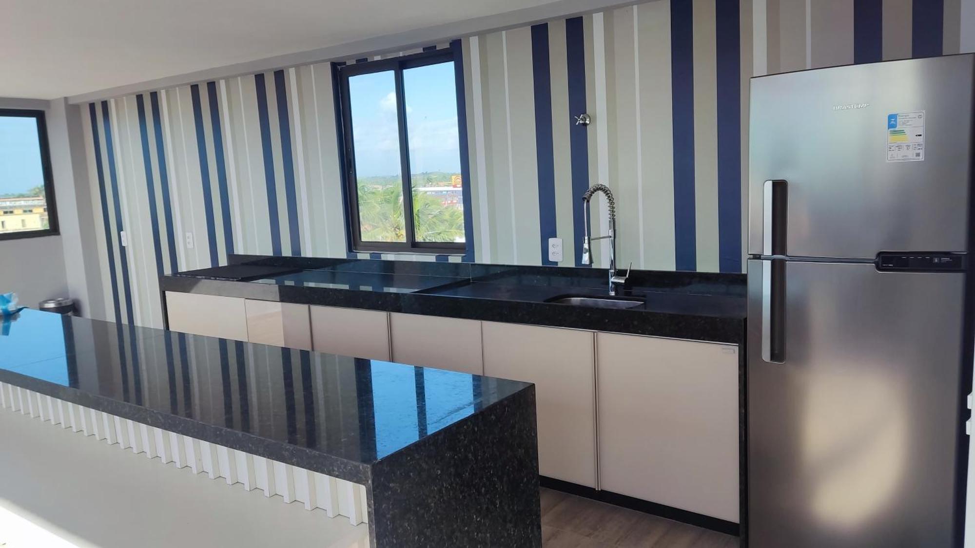 Flat 304 Porto Prime Com Rooftop E Piscina Porto de Galinhas
